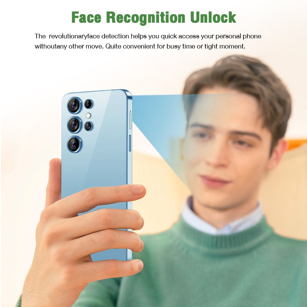 sample fast delivery 5g de smartphones amoled 7.3 inch full screen Portable small 5g smartphone S24 ultra original telefons